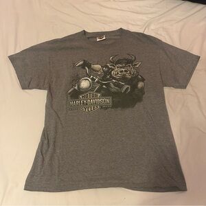 Harley-Davidson Gray Short Sleeve Tee